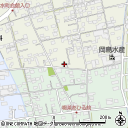 鳥取県境港市清水町671周辺の地図
