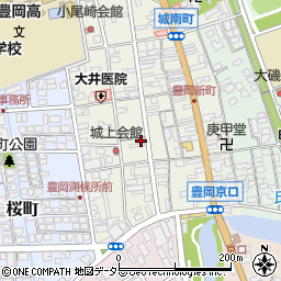 兵庫県豊岡市城南町15-8周辺の地図