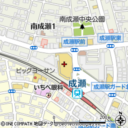 そうてつローゼン成瀬店周辺の地図