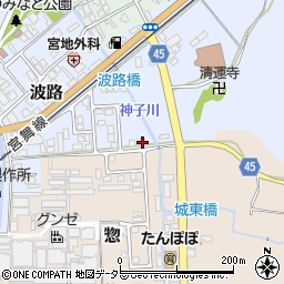 京都府宮津市波路2548周辺の地図