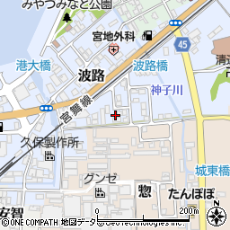 京都府宮津市波路2503周辺の地図