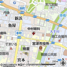 中村眼科医院周辺の地図