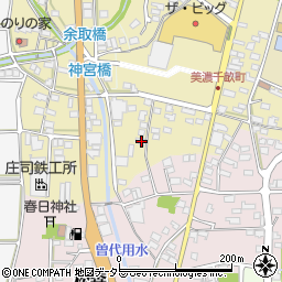岐阜県美濃市2869周辺の地図
