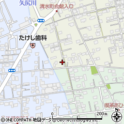 鳥取県境港市清水町921-1周辺の地図