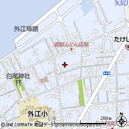 鳥取県境港市外江町1685周辺の地図