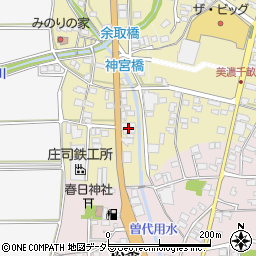 岐阜県美濃市段町174周辺の地図
