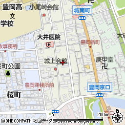 兵庫県豊岡市城南町15-20周辺の地図