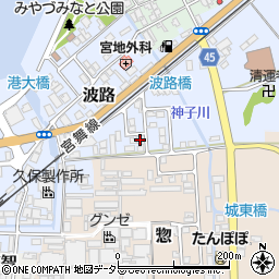京都府宮津市波路2505周辺の地図