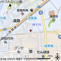 京都府宮津市波路2536周辺の地図