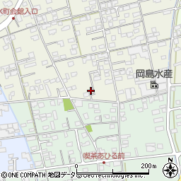 鳥取県境港市清水町659-2周辺の地図