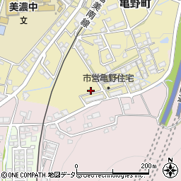 岐阜県美濃市3953-1周辺の地図