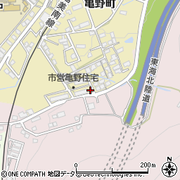 岐阜県美濃市3964周辺の地図