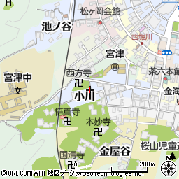 京都府宮津市小川711周辺の地図