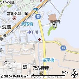 京都府宮津市波路57-5周辺の地図