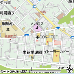 バーンフリト横浜弐番館周辺の地図