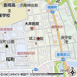 兵庫県豊岡市城南町15-21周辺の地図