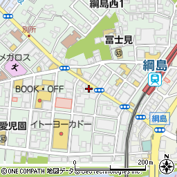 いたり家 横浜綱島店周辺の地図