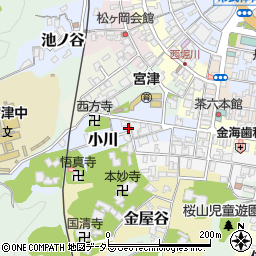 京都府宮津市小川708周辺の地図