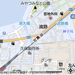 京都府宮津市波路2382周辺の地図