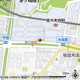 ソレイアード横浜周辺の地図