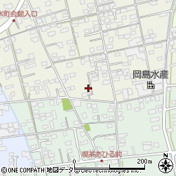鳥取県境港市清水町659-3周辺の地図