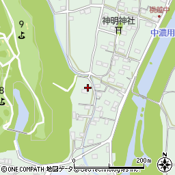 岐阜県美濃市横越226周辺の地図