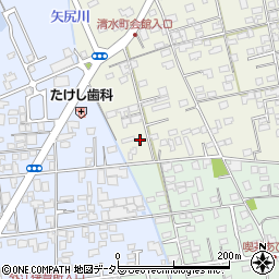 鳥取県境港市清水町892周辺の地図