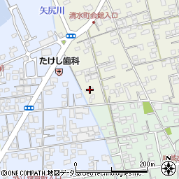 鳥取県境港市清水町891-6周辺の地図
