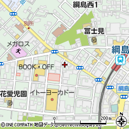 中国飯店周辺の地図