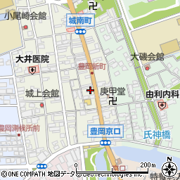 兵庫県豊岡市城南町13-11周辺の地図