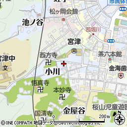 京都府宮津市小川707周辺の地図