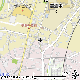 岐阜県美濃市千畝町2881周辺の地図