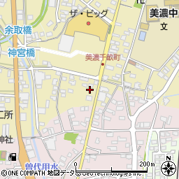 岐阜県美濃市千畝町2832周辺の地図