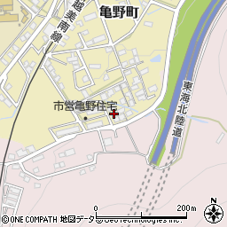 岐阜県美濃市3983周辺の地図