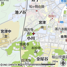 京都府宮津市小川890-2周辺の地図