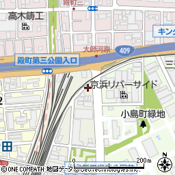 ユナイト川崎ハーベスト周辺の地図