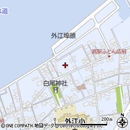 鳥取県境港市外江町2057-4周辺の地図