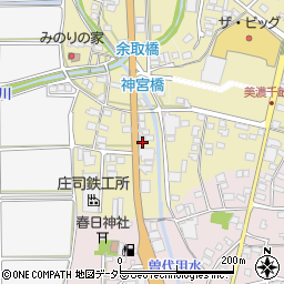 岐阜県美濃市173周辺の地図