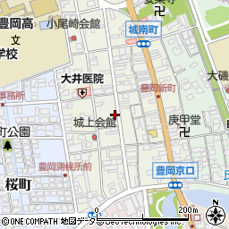 兵庫県豊岡市城南町15-5周辺の地図