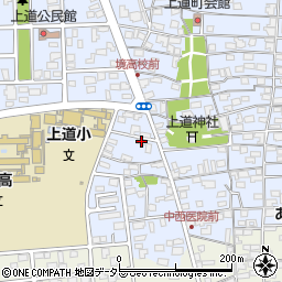 鳥取県境港市上道町628周辺の地図
