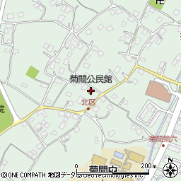菊間公民館周辺の地図