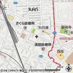 岩瀬米店周辺の地図