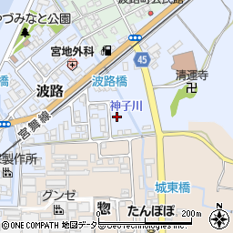 京都府宮津市波路2543周辺の地図