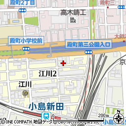 クリエール石渡参番館周辺の地図
