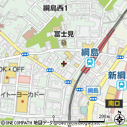 ミスタードーナツ 綱島駅前周辺の地図