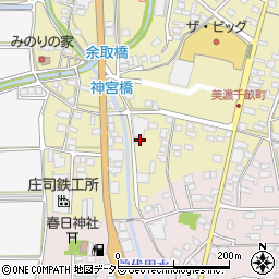 岐阜県美濃市2853周辺の地図