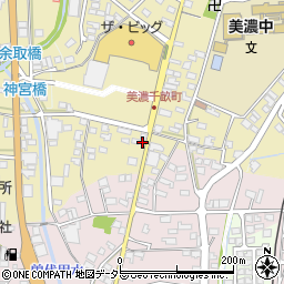 岐阜県美濃市千畝町2831周辺の地図