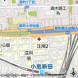 日本治金工業第３江川アパート周辺の地図