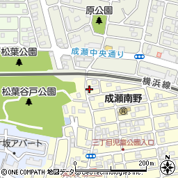東京都町田市成瀬が丘3丁目25-2周辺の地図