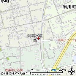 鳥取県境港市清水町597周辺の地図